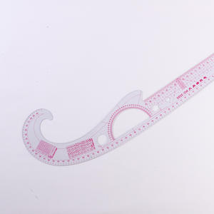 Juego de reglas de costura de PVC para Sastre, transparente, profesional, <span class=keywords><strong>curvas</strong></span> francesas, 7/9 unidades - Product Image 6