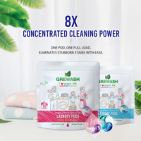 Capsules de lessive 4-en-1 personnalisées sous marque privée pour fabricants – Fournisseur de détergent pour blanchisserie hôtelière