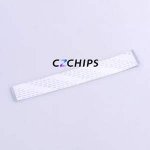 JS05A-54P-200-4-8 FFC Cable (Flexible Flat Cable) P=0.5mm Connector 54P 0.5mm 0.3mm Non-Inverting - Product Image 1