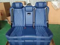 Siège/lit de voiture de luxe pour trois personnes en usine pour Volkswagen Maitewei Kailuwei Bus MPV en cuir et PVC de haute qualité