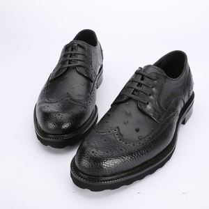 Nuevos Zapatos Formales de Negocios Hechos a Mano para Hombre, Zapatos de Cuero de Alta Calidad Estilo Italiano, Aumentan la Estatura, Impermeables - Product Image 1