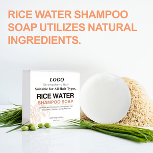 BLIW etiqueta privada al por mayor <span class=keywords><strong>Natura</strong></span> suave y suave hidratante cabello coreano arroz blanco agua champú jabón barra - Product Image 3