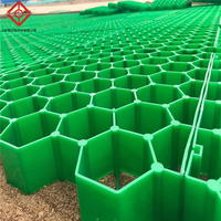 Grille en plastique HDPE pour système de renforcement du sol, allée, route en béton, gazon