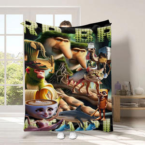 ผ้าห่มลายการ์ตูนตลกๆ ของขวัญสุดฮาสำหรับเด็กและทารก ขายส่งจากโรงงาน - Product Image 3