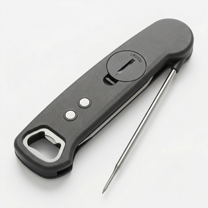 Herstellerdirekt: Digitales Steak-<span class=keywords><strong>Thermometer</strong></span> mit Timer und Sofortanzeige für Fleisch, BBQ, Süßigkeiten, Truthahn und Grill - Product Image 4