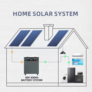 7KWh 10KWh Todo en uno Controlador de inversor portátil para el hogar Batería Lifep04 Todo en uno Inversor solar de 5kw Sistema de energía solar - Product Image 4