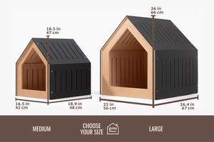 La migliore vendita di alta qualità in compensato stile moderno Cottage Look in legno casa per cani moderna casa per cani - Product Image 3