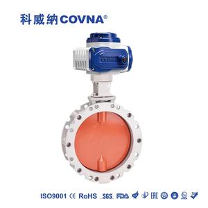 วาล์วน้ำไฟฟ้า Covna B2Bclearance Sale รุ่นทนทาน วาล์วแบบปีกผีเสื้อ พร้อมตัวกระตุ้นไฟฟ้าแบบหมุน - Product Image 1