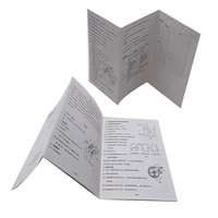 FSC personnalisé multicouche pliant Standard papier carton impression manuel d'instructions pour livres livrets couleur image
