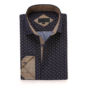 OEM/ODM 2022 arrivano <span class=keywords><strong>camicie</strong></span> <span class=keywords><strong>Casual</strong></span> da <span class=keywords><strong>uomo</strong></span> di moda in cotone/poliestere <span class=keywords><strong>camicie</strong></span> da <span class=keywords><strong>uomo</strong></span> Slim a maniche lunghe <span class=keywords><strong>taglie</strong></span> <span class=keywords><strong>forti</strong></span> con stampa camicia - Product Image 3