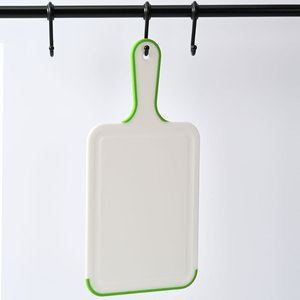 Tabla de cortar rectangular de plástico Yangjiang con asa para cocina, para cortar frutas, material PP ZYB320 - Product Image 4