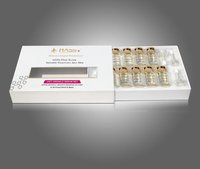 Boîte-cadeau d'emballage personnalisée en carton pour ampoules de peptides, flacons de sérum cosmétique de 2 ml, 3 ml, 5 ml, 10 ml