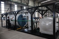 Chaudière à vapeur industrielle montée sur châssis 1-20 tonnes - Installation vapeur entièrement automatique prête à l'emploi