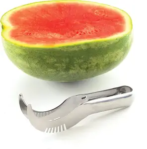 Như đã thấy trên TV mùa hè chuyên nghiệp cấp trái cây phục vụ các công cụ cắt thép không gỉ dưa hấu Slicer