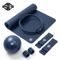 Kit de barre de Pilates personnalisé avec logo, bandes de résistance, fabricant professionnel d'ensembles de yoga et Pilates pour la maison et la salle de sport