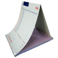 Meilleures ventes Format A5 Couverture rigide Conception personnalisée Papier autocopiant NCR et formulaires de facture Impression papier et carton