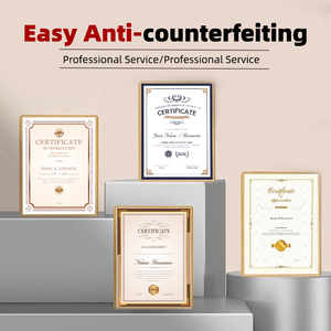 Qingsong Carta di Alta Qualità con Filigrana di Sicurezza Personalizzata, Stampa Offset Anti-Contraffazione, Carta Patinata Liscia per Certificati e <span class=keywords><strong>Poster</strong></span> - Product Image 4