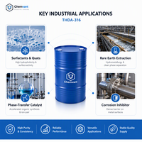 THDA-316 Amines trihexadécylées de haute pureté 95% CAS 28947-77-5 Amines tertiaires pour intermédiaires chimiques et tensioactifs