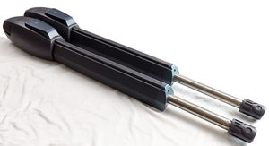 Moteur d'alimentation 12/24V DC pour ouvre-porte automatique pivotant moderne avec connectivité Wi-Fi pour une utilisation extérieure de villa - Product Image 2