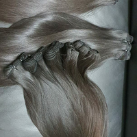 Nouvelle Arrivée - Extensions de Cheveux Humains Vietnamiens 15A, Lisses, Vierge, Super Double Drawn, Cuticules Alignées, Sans Nœuds