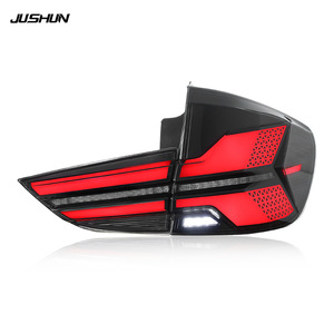 Feux arrière LED Jushun pour BMW X1 E84 2010-2015, clignotants LED dynamiques, version rouge et noire, 12V - Product Image 3
