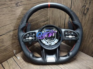 Volant pour <span class=keywords><strong>Mercedes</strong></span>-Benz <span class=keywords><strong>AMG</strong></span> GT CL CLS <span class=keywords><strong>CLA</strong></span> A E S C-CLASS E-Class C36 G63 C43 ML SL W202 W203 W204 W205 W206 W207 - Product Image 2