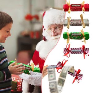Boîte à argent de Noël pour cadeau surprise, porte-cadeau en espèces, boîte à argent DIY amusante pour enfants et adultes, pour femmes et hommes - Product Image 1