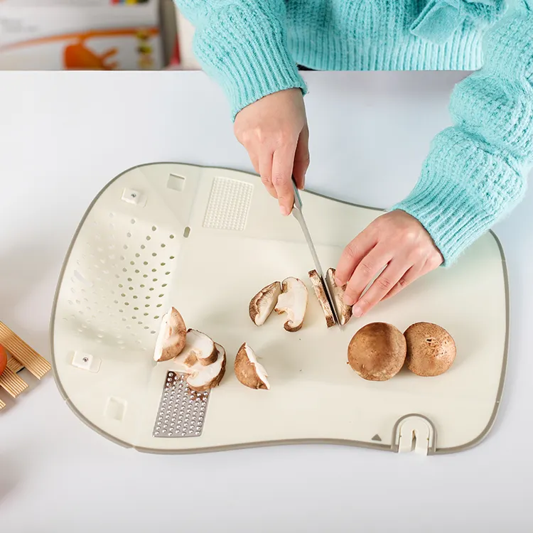 Outdoor Keuken Grote Multifunctionele Plastic Ronde Kaas Snijden Blokken Snijplanken