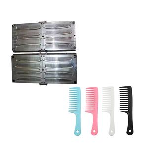 Peine de cuchillo grande, hombres y mujeres, pelo largo, agujeros redondos, cabello de peluquería portátil para el hogar, peine de cabeza de diente grueso, peine plano de plástico - Product Image 1