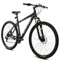 US Warehouse-Bicicleta de Montaña de aluminio de 27,5 pulgadas, bici de 21 velocidades con frenos de disco dobles