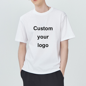 T-shirts Vierge à Personnaliser avec <span class=keywords><strong>Logo</strong></span> 220 g/m² 100 % Coton Impression T-shirts Graphiques de Haute Qualité pour Hommes - Product Image 2
