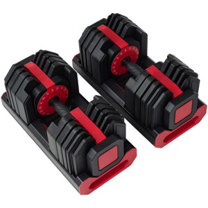 Juego de mancuernas ajustables de hierro fundido en caliente, electrochapadas, de metal, para construcción, seguras, marca Dinuo Oem/odm. - Product Image 5