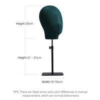 Magasin de vêtements fenêtre coiffure factice présentoir chapeau lunettes affichage modèle accessoires Mannequins tête pour perruques