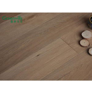 Bigoudis — sol en bois de chêne clair et fumé, sol en teck gris et blanc - Product Image 6