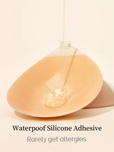 Adesivo in Silicone invisibile appiccicoso senza spalline Push up coppa di nozze reggiseno riutilizzabile coprente capezzolo bastone sul reggiseno per vestito senza schienale - Product Image 5