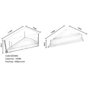 Phổ biến chất lượng cao nhựa Mousse tráng miệng cup với nắp tráng miệng cup nhựa Snack Cup với CE giấy chứng nhận - Product Image 4