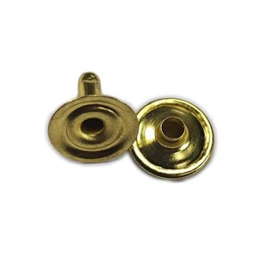 Fabrika, Bakır Deri Perçinleri Düz Çift Kapaklı İğneler Yarı Tübüler Çift Başlı Perçinleri ISO Standardına Göre Özelleştirebilir - Product Image 2