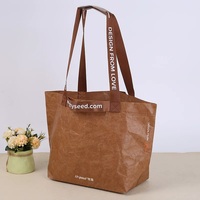 Sac fourre-tout personnalisé en papier Tyvek DuPont, imperméable, réutilisable, écologique, résistant aux déchirures et recyclable