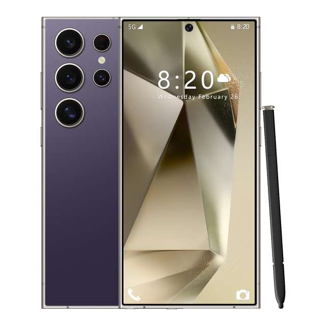 S24 Ultra 5G Smartphone Full Display Android Octa Core CPU for Gaming Spanish Operating Language