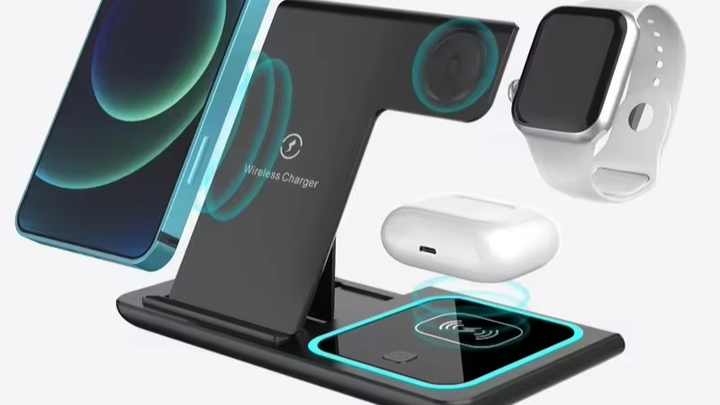 3-in-1 Wireless Charger Efficient Charging Solutions