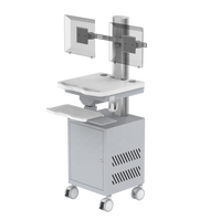 Système de chariot mobile CORITON pour la télésanté et l'enseignement en milieu hospitalier
