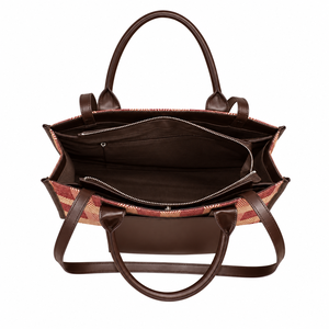 Bolsos de Mano Modernos de Lujo para Mujer, Bolsos de Hombro Grandes para Portátil con Cierre de Cremallera y Broche - Product Image 5