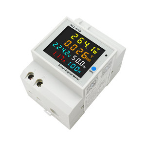 آميتر ومقياس ذكي بشاشة 6IN1 وشاشة واي فاي وحدة قياس جهد تيار متردد وجهد فاكتور الطاقة الكهربيّة الكاريويّ في كل واط الساعة - Product Image 4