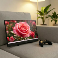 Moniteur portable OLED 13,3 pouces, écran externe USB C pour ordinateur portable, double écran professionnel