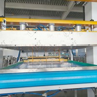 Palettiseur/dépalettiseur automatique LWT pour boîtes de conserve en papier et en métal, en acier inoxydable, ligne à 3 niveaux, applications alimentaires et de boissons