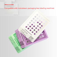 Cassette de fixation de tissus IKEME pour histologie de routine, préparation de diapositives IHC, cassette de laboratoire résistante aux produits chimiques en POM, étiqueteuse, imprimante à codes-barres