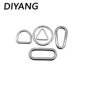 แหวนสแตนเลส Diyang แหวนโอริง แหวนดีริง แหวนสามเหลี่ยม สำหรับเฟอร์นิเจอร์และอุปกรณ์ตาข่ายจับปลา - Product Image 1