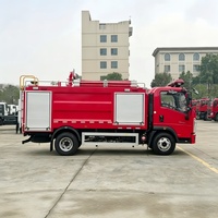 Camion-citerne à eau diesel Sinotruk HOWO 4X4 pour intervention d'urgence, 4 roues motrices, 5001-7000L, à prix avantageux