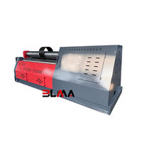 Système de cintrage de plaques CNC intelligent W12 12*2000, machine de cintrage de plaques CNC à 4 rouleaux pour le traitement des métaux, machine à rouleaux