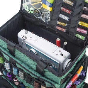 Bolsa de transporte grande con ruedas para máquina de coser, con bolsillos, de fábrica BSCI - Product Image 6